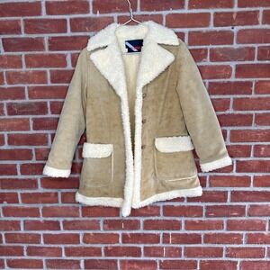 Vintage wiman Sherpa lined coat